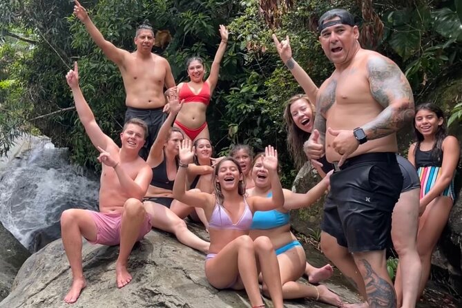 2 Tours in 1 Day: Rainforest Waterslides & Beach Tour w/Transport - A fresh start at Frutera Flores