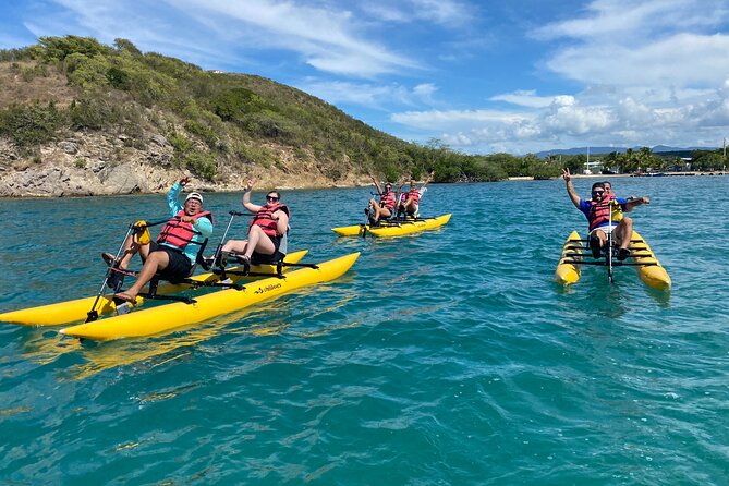Adventure Chiliboats Waterbike in La Parguera - The guides make the difference