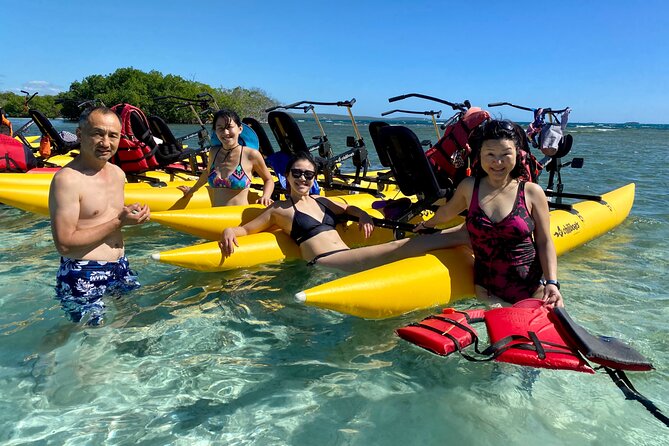 Adventure Chiliboats Waterbike in La Parguera - Cayo Májimo and the Los Cayos stop