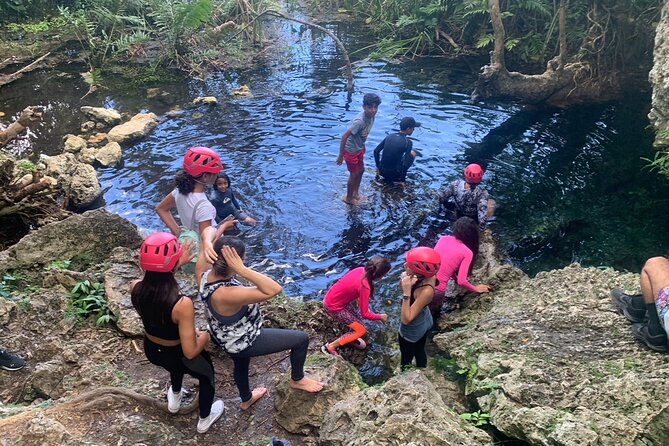 Adventure in Cave and the Guayaney Spring - Lunch, then a beach stop
