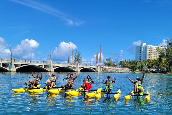 Adventure Water Bike in Condado Lagoon, San Juan - Pedaling from Cll Barranquitas to Condado Lagoon