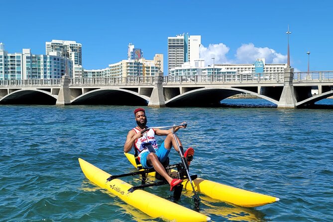 Adventure Water Bike in Condado Lagoon, San Juan - The equipment problem you should take seriously