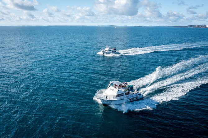 All Inclusive Snorkel and Slide Boat Tour: Icacos or Vieques - The boat ride past El Yunque and the lighthouse