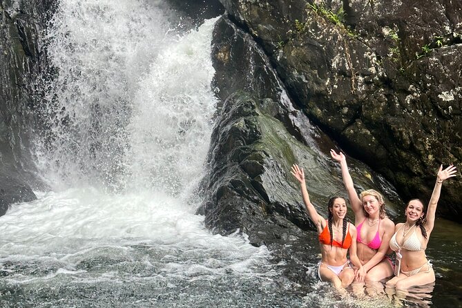 Authentic El Yunque Rainforest Adventure — Waterfalls & Slides - The 15-minute jungle hike to the river