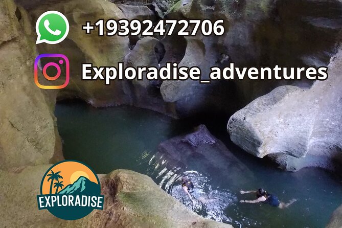 Caving Day - Charco Azul + Cueva del Indio Adventure - A wet, active day beyond San Juan