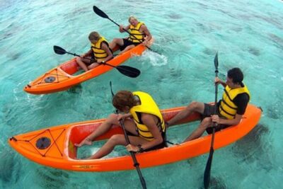 CLEAR BOTTOM KAYAKS Tour in Bioluminescent, Mosquito Bay