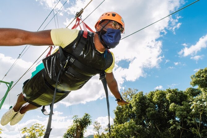 Conquer the Skies: Monster Zipline at Toro Verde Adventure Park - The safety briefing and equipment fitting