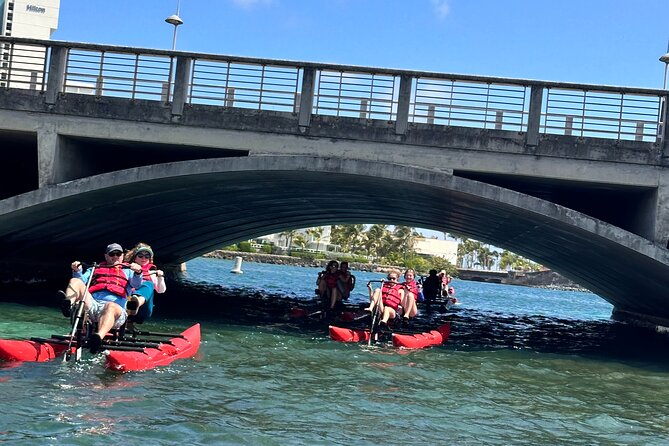 Day Adventure Chiliboats Waterbike – Condado Lagoon - What the Condado Lagoon ride is really like
