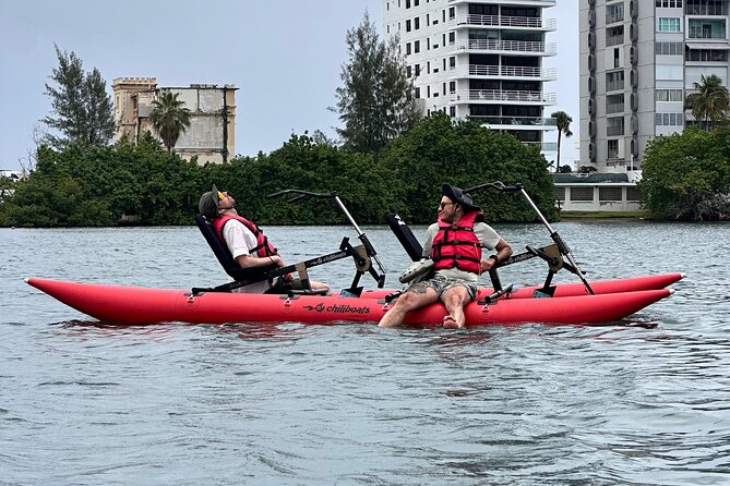 Day Adventure Chiliboats Waterbike – Condado Lagoon - Guides make the difference