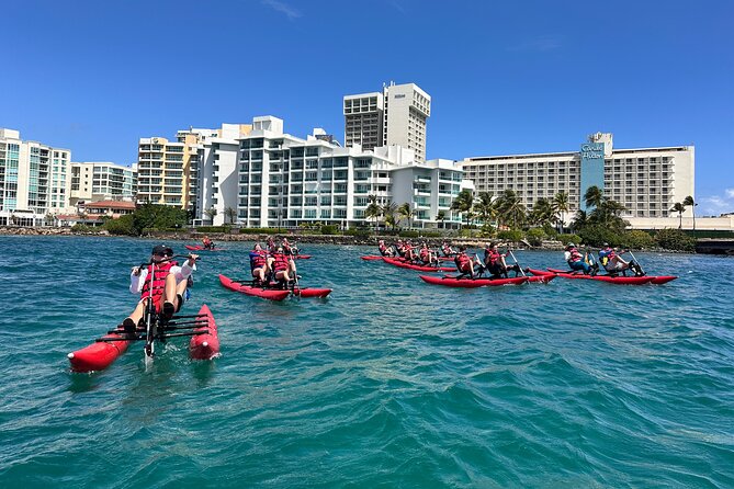 Day Adventure Chiliboats Waterbike – Condado Lagoon - Weather can change the plan
