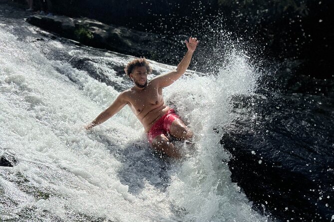 El Yunque Waterslide and Waterfall Tour with Food and Photos - Timing, transport, and group size