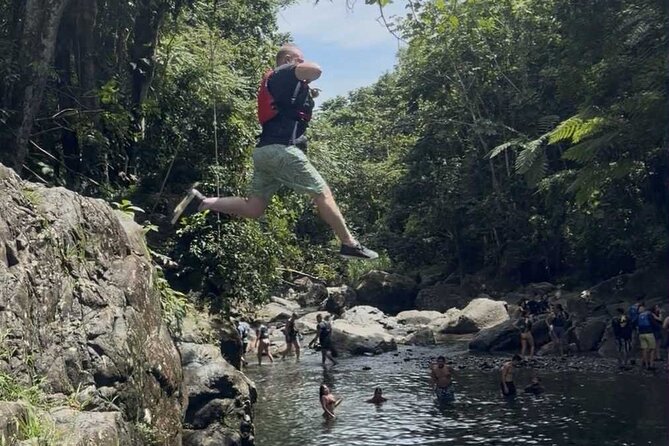 El Yunque Waterslides, Jumps, swing! small business owner:) - The First Pool and Natural Waterslide