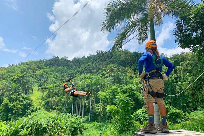 El Yunque Ziplining in Puerto Rico - A 10-minute forest walk with local details