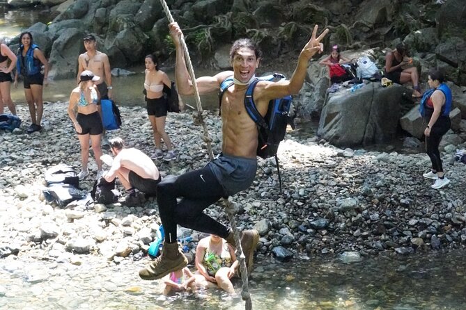 Famous Natural Waterslide in El Yunque Rainforest - The 20 to 25-minute walk through El Yunque