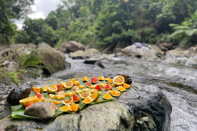 Full-Day Private Tour to Tinajas Waterfalls in El Yunque - Fresh fruit adds a welcome local touch