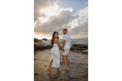 Golden Hour Beach Photo Shoot in San Juan