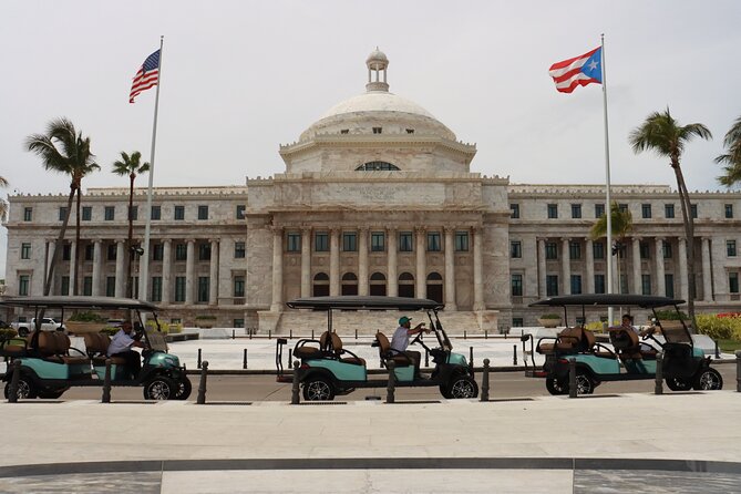 Golf Car Tour of Old San Juan with Local Flavors - Plazas, Streets, and the City’s Everyday Character