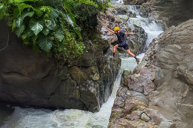 Half Day El Yunque Tour, Waterslide and Rope Swing - From the bathing area to the natural waterslide
