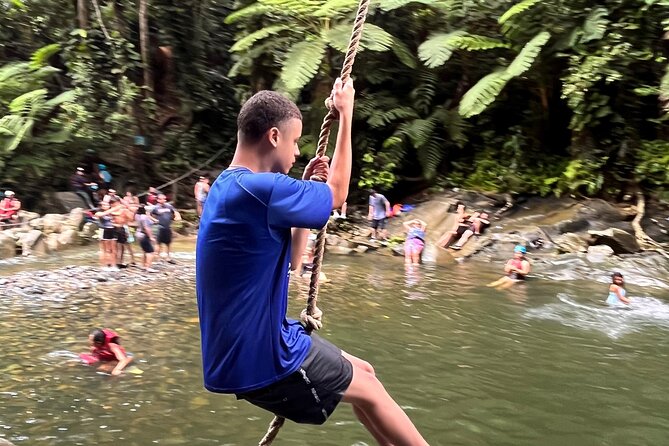 Half-Day El Yunque Waterslide Excursion (no Transportation) - Natural slides, rope swing, and cliff jumps
