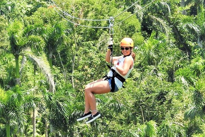 Half Day Tour in Rainforest Zipline Park with Transportation - Rainforest views, but know the limits