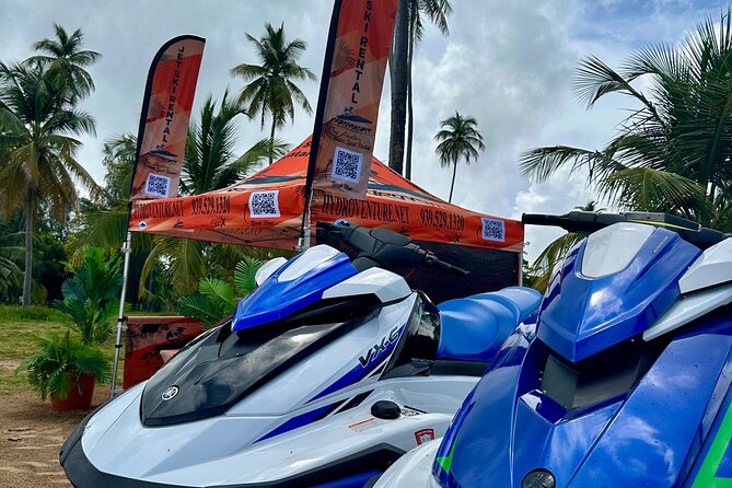 Hydroventure Luquillo Guided Jetski Tour to Las Picuas 30 Minute - Jet ski equipment, safety, and mechanical concerns