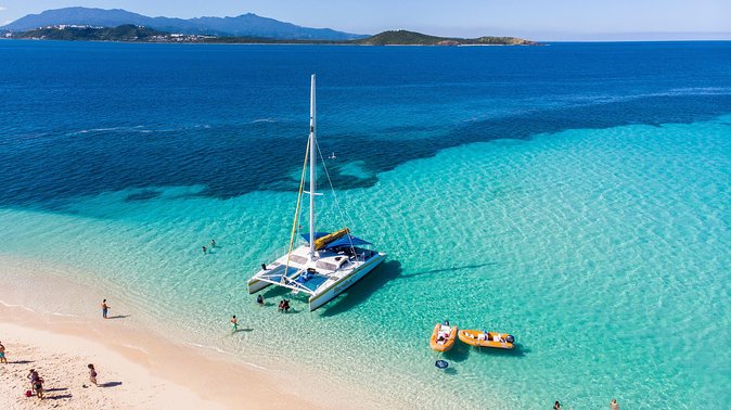 Icacos Deserted Island Catamaran, Snorkel, and Picnic Cruise - Key points at a glance
