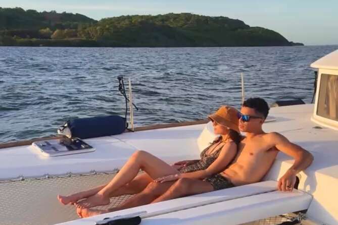 Janise Sailing Afternoon Charter in Fajardo, Puerto Rico - Sunset With Ramos Island Behind You