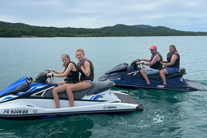 JetSki Tour on Vieques - Returning to the pier after about an hour
