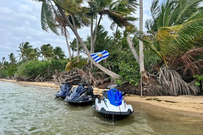 JetSki Tour on Vieques - The two boat-access beaches along the route