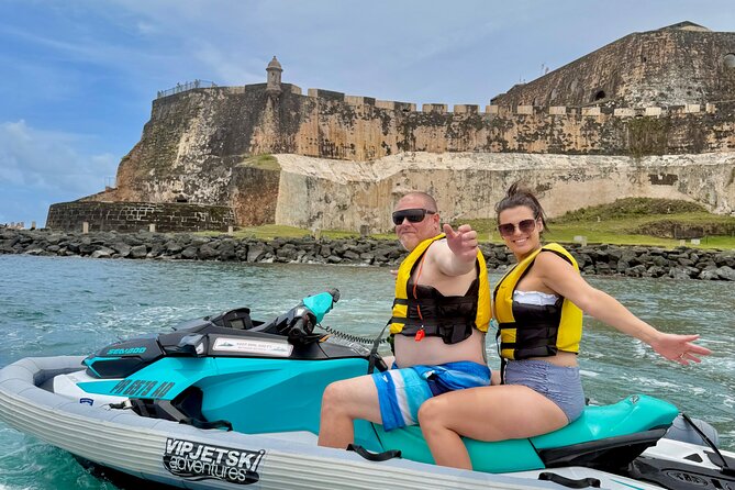 Old San Juan Jet Ski Tour Experience - What happens during the one-hour outing