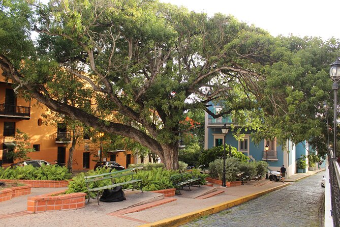 Old San Juan Walking Day and Night Tours - Plaza de la Barandilla and the shape of Old San Juan