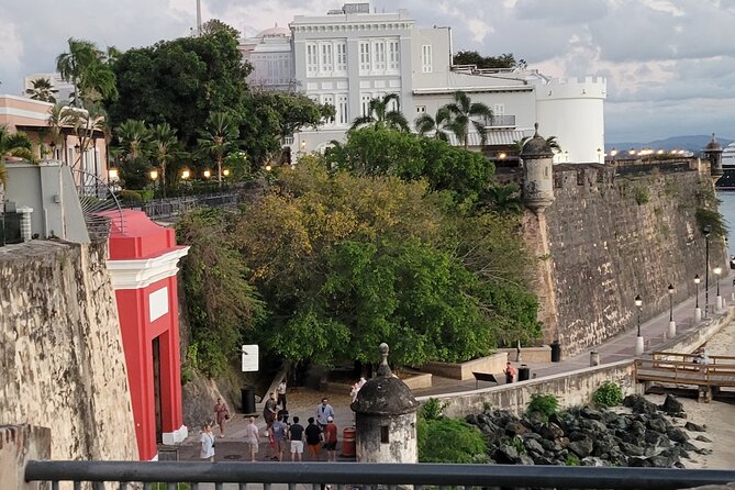 Old San Juan Walking Tour - La Princesa Walkway and the harborfront views