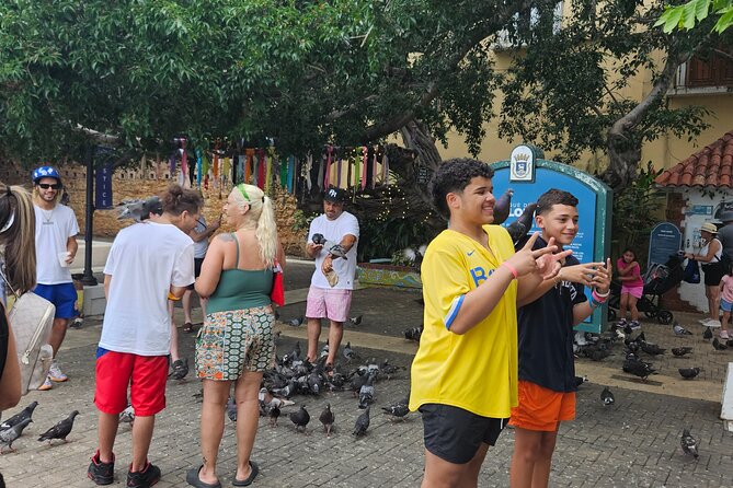 Old St. John Scenic On Cart Minimal Walks - Paseo de la Princesa and the I Love PR sign