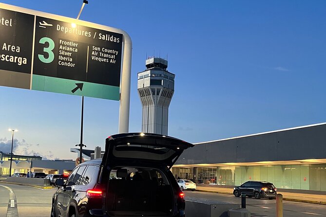 Premium Transfer in San Juan: Airport, Hotel, Airbnb, Cruise - The short ride from Carolina to San Juan