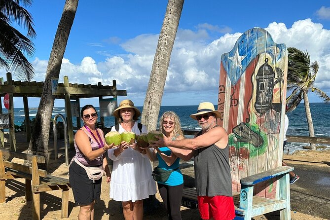 Private MEGA El Yunque Full Day Tour: Rainforest, Rivers, Beaches - A fruit drink break keeps the day going