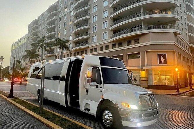 Private Party Bus Tour in Puerto Rico - A moving night out across San Juan