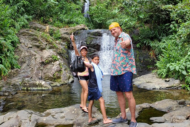 Private Rainforest Waterfalls and Beach Hiking Tour from San Juan - Playa Mar Chiquita and its Atlantic rock formations