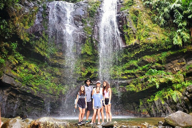 Private Rainforest Waterfalls and Beach Hiking Tour from San Juan - A quiet waterfall swim in the forest
