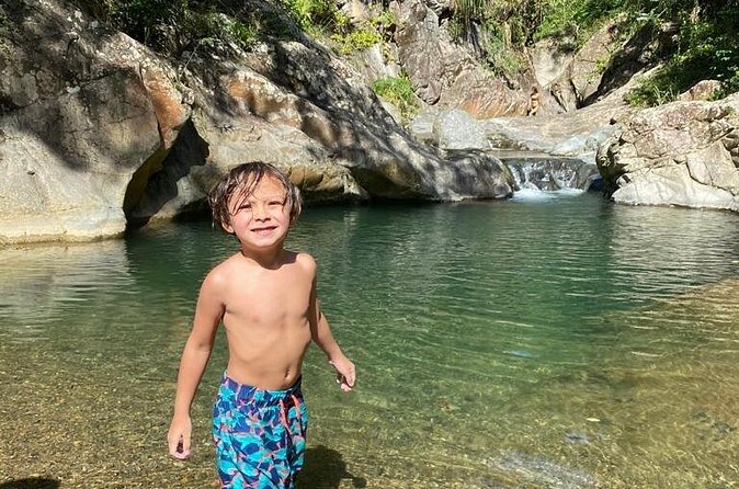 Private Wellness Tour of Puerto Rico Waterfalls and Hot Springs - Cooling off before Coamo