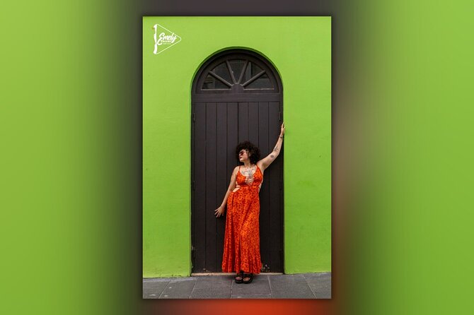 Professional Photoshoot in the Vibrant Streets of Old San Juan - Walking beside the old fortified city