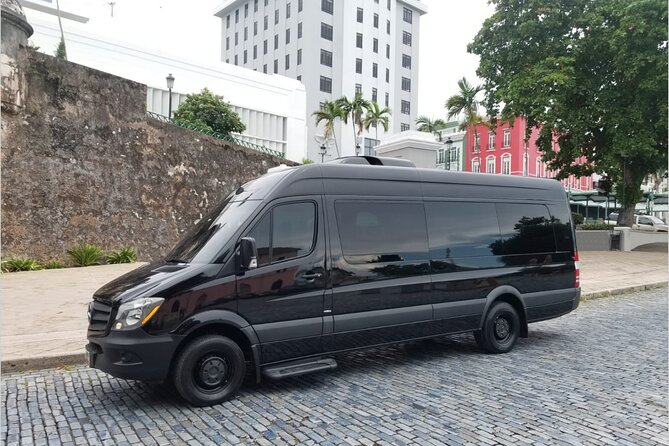 Puerto Rico Island Wide Transfer, 16Pax Mercedes Van, Select Zone - What the 20-minute to one-hour ride really means