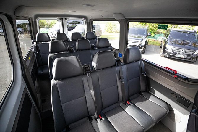 Puerto Rico Island Wide Transfer, Mercedes ECO Van, Select Zone - What fits inside the Mercedes-Benz van