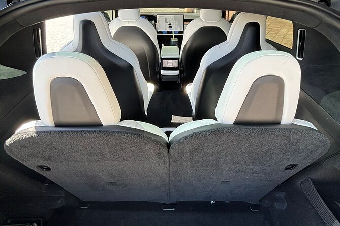 Puerto Rico Island Wide Transfer, Tesla Model X Luxury SUV. - Price, group size, and real value