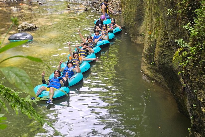 Rainforest Cave Tubing Adventure - Waterfalls, natural pools, and the optional jumps