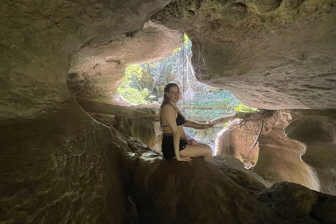 Rainforest Caves and Waterfalls Exploration with Transportation - Petroglyphs and the smaller cave stops