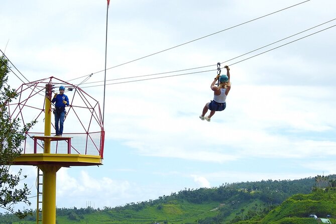 Rainforest Zipline in Foothills of the National Rainforest - The final two ziplines are worth waiting for