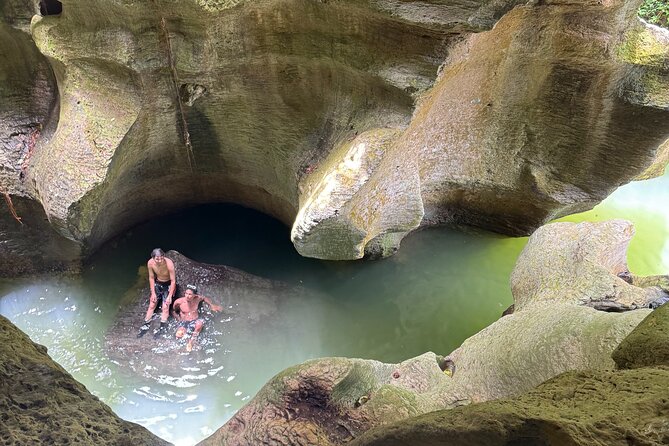 River Cave Swimming with TRANSPORTATION - Weather, water, and the limits of nature