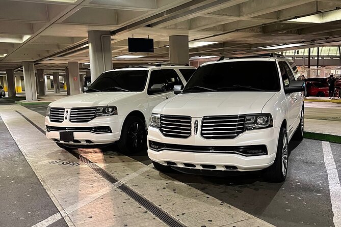 Roundtrip-Transfer from: SJU Airport,Cruises and Hotels in Puerto Rico LuxurySUV - A calmer start at Luis Muñoz Marín Airport