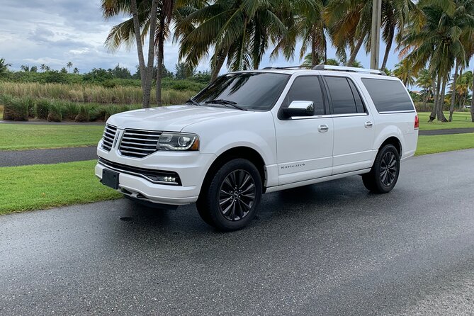 Roundtrip-Transfer from: SJU Airport,Cruises and Hotels in Puerto Rico LuxurySUV - Cruise port, hotel, and Airbnb pickups