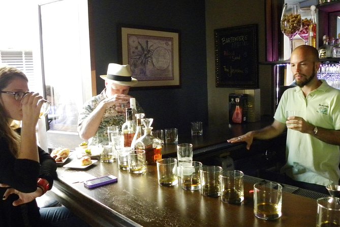 Rum Craft Cocktail Tour in San Juan - Walking through the cobblestone streets